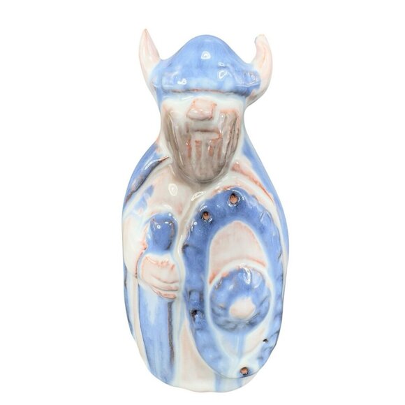 Vintage Dissing Keramik Hovedgaard Denmark Terracotta Viking Figurine Hand Made - Picture 1 of 12